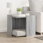 Katzensandmöbel aus grauem Sonoma-Holz 53x53x51 cm. von , Katzenmöbel - Ref: Foro24-857756, Preis: 54,10 €, Rabatt: %