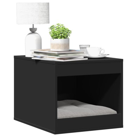 Katzensandmöbel aus schwarzem Ingenieurholz, 47x59x42 cm. von , Katzenmöbel - Ref: Foro24-857761, Preis: 54,34 €, Rabatt: %