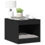 Katzensandmöbel aus schwarzem Ingenieurholz, 47x59x42 cm. von , Katzenmöbel - Ref: Foro24-857761, Preis: 54,34 €, Rabatt: %
