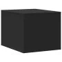 Cat litter box furniture made of black engineered wood, measuring 47x59x42 cm. by , Cat furniture - Ref: Foro24-857761, Price...