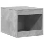 Cat litter box furniture in gray wood and concrete 47x59x42 cm by , Cat furniture - Ref: Foro24-857763, Price: 43,57 €, Disco...