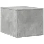 Cat litter box furniture in gray wood and concrete 47x59x42 cm by , Cat furniture - Ref: Foro24-857763, Price: 43,57 €, Disco...