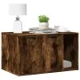 Katzensandmöbel aus geräucherter Eiche 80x50x45 cm von , Katzenmöbel - Ref: Foro24-857737, Preis: 80,88 €, Rabatt: %