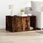 Katzensandmöbel aus geräucherter Eiche 80x50x45 cm von , Katzenmöbel - Ref: Foro24-857737, Preis: 75,50 €, Rabatt: %