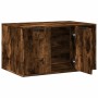 Katzensandmöbel aus geräucherter Eiche 80x50x45 cm von , Katzenmöbel - Ref: Foro24-857737, Preis: 75,50 €, Rabatt: %