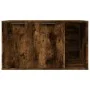 Smokey oak wood cat litter box furniture 80x50x45 cm by , Cat furniture - Ref: Foro24-857737, Price: 80,88 €, Discount: %