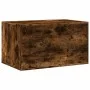 Smokey oak wood cat litter box furniture 80x50x45 cm by , Cat furniture - Ref: Foro24-857737, Price: 80,88 €, Discount: %