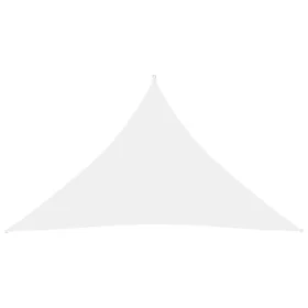 White Oxford cloth triangular sail awning 4x4x5.8 m by vidaXL, Umbrellas - Ref: Foro24-135287, Price: 36,48 €, Discount: %