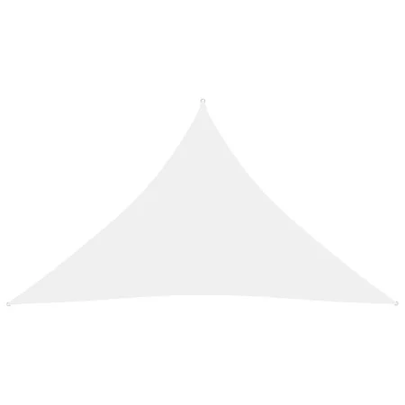White Oxford cloth triangular sail awning 4x4x5.8 m by vidaXL, Umbrellas - Ref: Foro24-135287, Price: 36,48 €, Discount: %