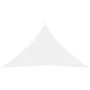 White Oxford cloth triangular sail awning 4x4x5.8 m by vidaXL, Umbrellas - Ref: Foro24-135287, Price: 36,48 €, Discount: %