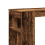 Bar-Tisch und Regale aus gealtertem Ingenieurholz 102x50x103,5cm. von , Küchen- und Esstische - Ref: Foro24-854362, Preis: 84...