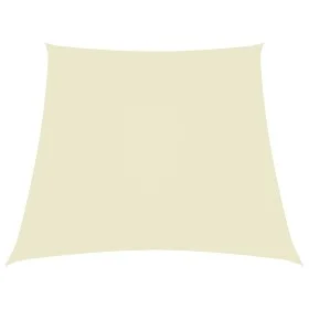 Trapezoidal sail awning cream oxford fabric 4/5x4 m by vidaXL, Umbrellas - Ref: Foro24-135244, Price: 75,07 €, Discount: %