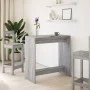 High bar table in gray Sonoma engineered wood 102x50x103.5 cm by , Kitchen and dining tables - Ref: Foro24-854432, Price: 74,...