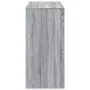 High bar table in gray Sonoma engineered wood 102x50x103.5 cm by , Kitchen and dining tables - Ref: Foro24-854432, Price: 74,...