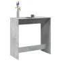High bar table made of gray concrete engineered wood 102x50x103.5cm by , Kitchen and dining tables - Ref: Foro24-854430, Pric...