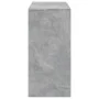 High bar table made of gray concrete engineered wood 102x50x103.5cm by , Kitchen and dining tables - Ref: Foro24-854430, Pric...