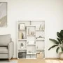 Engineered wood white bookshelf 102x29x143 cm by , Bookcases and shelves - Ref: Foro24-3310298, Price: 100,64 €, Discount: %