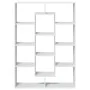 Engineered wood white bookshelf 102x29x143 cm by , Bookcases and shelves - Ref: Foro24-3310298, Price: 100,64 €, Discount: %