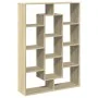 Engineered wood bookshelf in Sonoma oak 102x29x143 cm by , Bookcases and shelves - Ref: Foro24-3310300, Price: 97,36 €, Disco...