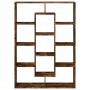 Smoked oak engineered wood bookshelf 102x29x143 cm by , Bookcases and shelves - Ref: Foro24-3310302, Price: 103,75 €, Discoun...