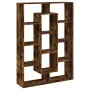 Smoked oak engineered wood bookshelf 102x29x143 cm by , Bookcases and shelves - Ref: Foro24-3310302, Price: 102,47 €, Discoun...