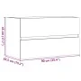 Bathroom cabinet in gray concrete plywood 90x38.5x45 cm by , Bathroom furniture - Ref: Foro24-856248, Price: 53,57 €, Discoun...