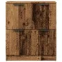 Aged engineered wood sideboard 60x30x70 cm by , Sideboards - Ref: Foro24-856840, Price: 61,42 €, Discount: %