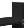 Wandschrank aus schwarzem Ingenieurholz 100x18x40 cm von , Regale und Regale - Ref: Foro24-854797, Preis: 32,74 €, Rabatt: %