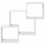 Engineered wood white wall cabinet 78x18x71 cm by , Shelves and shelves - Ref: Foro24-854805, Price: 28,39 €, Discount: %