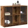 Aged engineered wood sideboard 102x37x75.5 cm by , Sideboards - Ref: Foro24-3318724, Price: 117,67 €, Discount: %