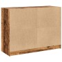 Aged engineered wood sideboard 102x37x75.5 cm by , Sideboards - Ref: Foro24-3318724, Price: 119,52 €, Discount: %