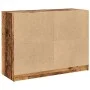 Aged engineered wood sideboard 102x37x75.5 cm by , Sideboards - Ref: Foro24-3318724, Price: 117,67 €, Discount: %