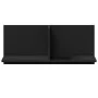 Wandschrank aus schwarzem Ingenieurholz 70x16,5x30 cm von , Regale und Regale - Ref: Foro24-854851, Preis: 22,54 €, Rabatt: %