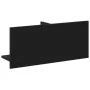 Wandschrank aus schwarzem Ingenieurholz 70x16,5x30 cm von , Regale und Regale - Ref: Foro24-854851, Preis: 22,54 €, Rabatt: %
