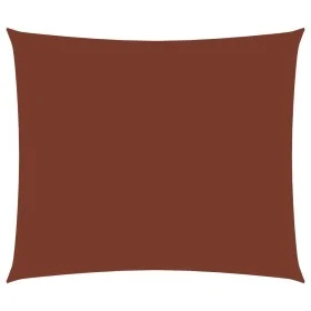Terracotta Oxford fabric rectangular sail awning 3x4.5 m by vidaXL, Umbrellas - Ref: Foro24-135376, Price: 44,82 €, Discount: %