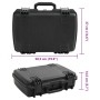 Schwarze PP-Flugtragetasche 50,5x37x14,5 cm von , Kamerataschen und -koffer - Ref: Foro24-4007248, Preis: 74,11 €, Rabatt: %