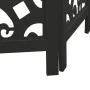 5-panel solid Paulownia wood room divider screen in black. by , Room dividers - Ref: Foro24-358759, Price: 138,59 €, Discount: %