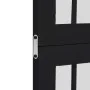 3-panel solid Paulownia wood room divider screen in black. by , Room dividers - Ref: Foro24-358765, Price: 91,11 €, Discount: %