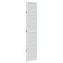 4-panel solid Paulownia wood room divider screen in white. by , Room dividers - Ref: Foro24-358786, Price: 115,00 €, Discount: %
