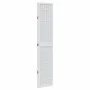 4-panel solid Paulownia wood room divider screen in white. by , Room dividers - Ref: Foro24-358786, Price: 112,86 €, Discount: %