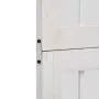 4-panel solid Paulownia wood room divider screen in white. by , Room dividers - Ref: Foro24-358786, Price: 112,86 €, Discount: %