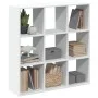 Librería divisora madera ingeniería blanca 102x29x103,5 cm de , Librerías y estanterías - Ref: Foro24-858039, Precio: 81,13 €...