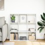Librería divisora madera ingeniería blanca 102x29x103,5 cm de , Librerías y estanterías - Ref: Foro24-858039, Precio: 87,00 €...