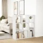 Librería divisora madera ingeniería blanca 102x29x103,5 cm de , Librerías y estanterías - Ref: Foro24-858039, Precio: 81,13 €...