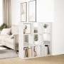 Librería divisora madera ingeniería blanca 102x29x103,5 cm de , Librerías y estanterías - Ref: Foro24-858039, Precio: 87,00 €...