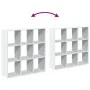 Librería divisora madera ingeniería blanca 102x29x103,5 cm de , Librerías y estanterías - Ref: Foro24-858039, Precio: 81,13 €...