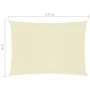 Toldo de vela rectangular tela Oxford color crema 3x4,5 m by vidaXL, Umbrellas - Ref: Foro24-135211, Price: 45,15 €, Discount: %