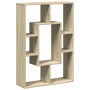 Engineered wood bookshelf in Sonoma oak, 63x20x90 cm. by , Bookcases and shelves - Ref: Foro24-858140, Price: 46,73 €, Discou...