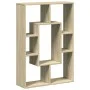 Engineered wood bookshelf in Sonoma oak, 63x20x90 cm. by , Bookcases and shelves - Ref: Foro24-858140, Price: 45,99 €, Discou...