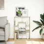 Engineered wood bookshelf in Sonoma oak, 63x20x90 cm. by , Bookcases and shelves - Ref: Foro24-858140, Price: 45,99 €, Discou...